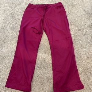 Grey’s Anatomy Wine/Plumberry Scrub Pants, Medium Petite
